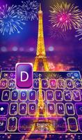 Paris Night Poster