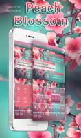 Tema de teclado gratuito Peach Blossom Cartaz