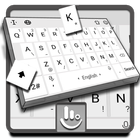 Pearl White Keyboard 圖標