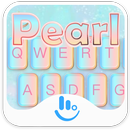 Pure Pearl Keyboard Theme APK