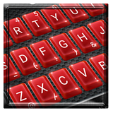 3D Classic Red Black Business Keyboard icon
