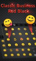 3D Classic Red Black Business Keyboard screenshot 3