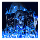 3D Brutal Skull Keyboard Theme APK