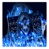 3D Brutal Skull Keyboard Theme icon