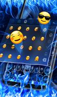 3D Brutal Skull Keyboard Theme screenshot 2