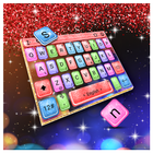 Jazzy Colorful Glitter Keyboard icon