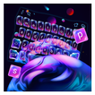 Inviting Colorful Planet Keyboard Theme