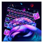 Inviting Colorful Planet Keyboard Theme icon