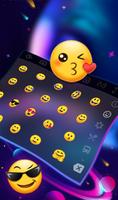 Inviting Colorful Planet Keyboard Theme screenshot 2