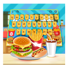 Delicious Squishy Burger Keyboard Theme icon