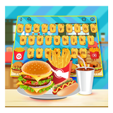 Delicious Squishy Burger Keyboard Theme ícone