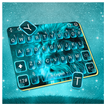 Blue Glow Lion Keyboard Theme
