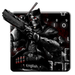 Evil Skull Gun Keyboard Theme