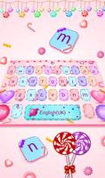 Delicious Sweet Candy Keyboard Theme poster