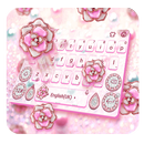 Diamond Flower Keyboard Theme APK