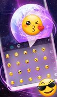 Lovely Dream Starry World Keyboard Theme ภาพหน้าจอ 2