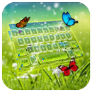 Flicker Butterfly Flower Keyboard APK