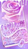 Moonlight Sweet Rose Keyboard Theme Screenshot 1