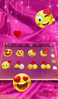 Plush Pink Gold Keyboard Theme screenshot 3
