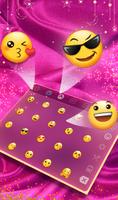 Plush Pink Gold Keyboard Theme screenshot 2