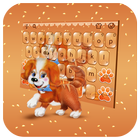 Pretty Bread Puppy Keyboard Theme icon