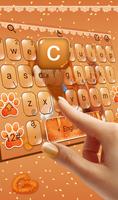 Pretty Bread Puppy Keyboard Theme poster