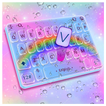 Rainbow Water Drop Keyboard Theme