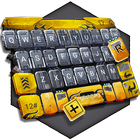 Yellow Transformer Car Keyboard Theme icono