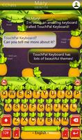 TouchPal Pineapple Keyboard ảnh chụp màn hình 1