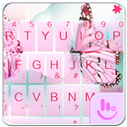 Pink Butterfly Zeichen
