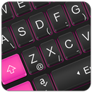Pink Black Keyboard Theme APK