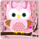 Pink Bow Owl آئیکن
