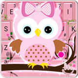 Pink Bow Owl 圖標