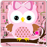 Pink Bow Owl icon