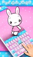 Pink Cute Rabbit captura de pantalla 2