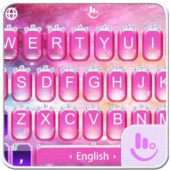 Baixar Princesa Rosa Diamond Galaxy Tema gratuito APK