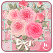 Pink Flower Keyboard Theme