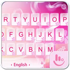 Pink Love Heart Keyboard Theme APK 下載