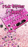 Pink Glitter Minny Affiche