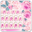 Pink Rose Garden Keyboard Theme