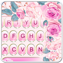 Pink Rose Garden Keyboard Theme APK