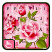 ”Pink Rose Garden Keyboard Theme