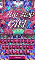 Hip-Hop Girl Keyboard Theme 포스터