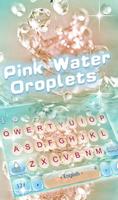 Water Droplets Affiche