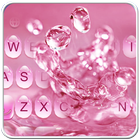 Pink Water Droplets icon