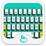 TouchPal Pop Art Aqua Theme icon
