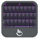 Purple Boundary Keyboard Theme APK