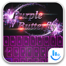TouchPal PurpleButterfly Theme APK