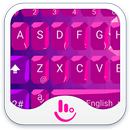 Purple Glass Keyboard Theme APK