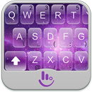 APK Purple Galaxy Keyboard Theme